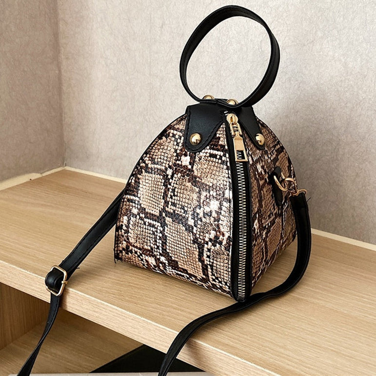 Luxury Messenger Leopard Print Bag