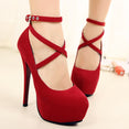 Ankle Strap Woman Party Pumps