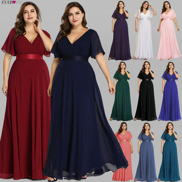 Elegant A Line Long Bridesmaid Dress