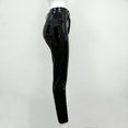 Leather Bodycon Flat Pencil Women Pants