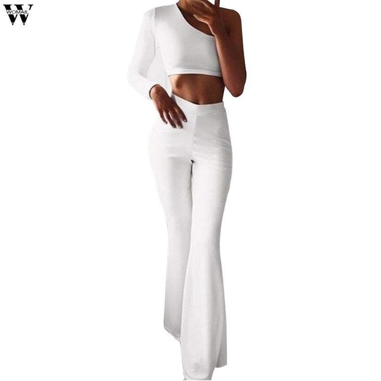 Elegant Women Full Length Pants