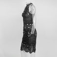 Hollow Out Lace Halter Women Dress