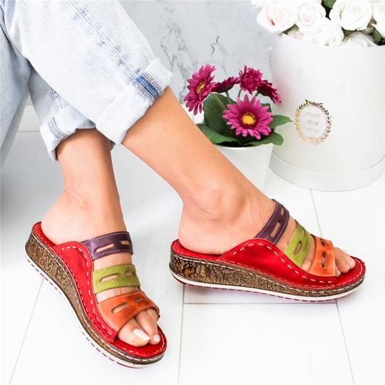 Casual Rome Retro Women Slippers