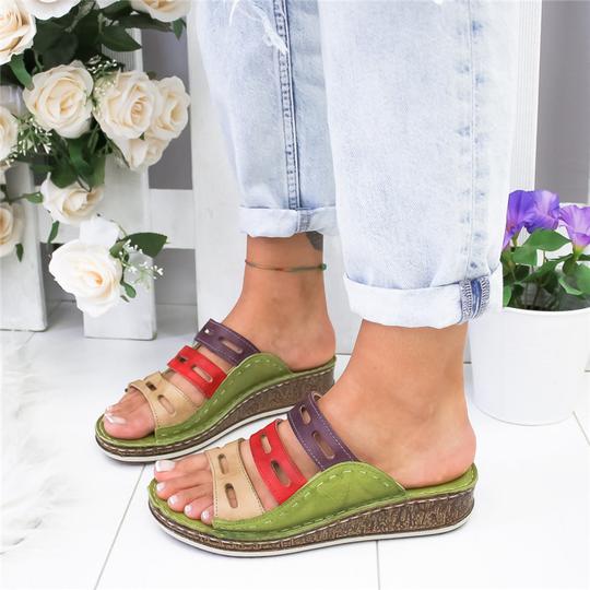 Casual Rome Retro Women Slippers