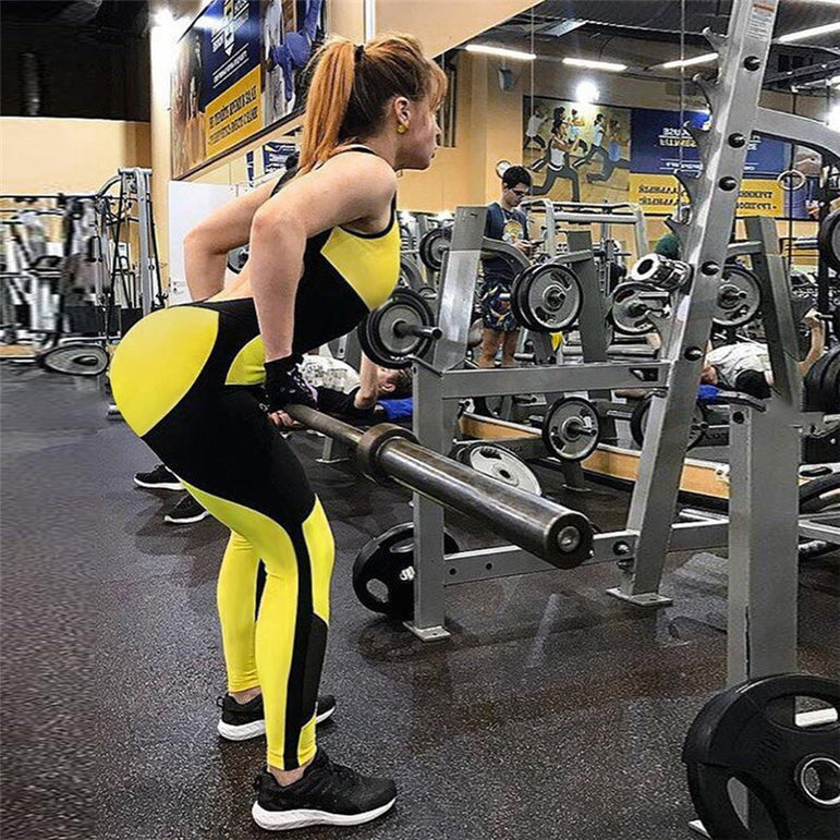 Tracksuits Female Sexy Fitness Yoga Suit