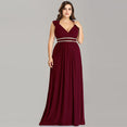 Elegant Plus Size Chiffon Formal Evening Dress