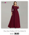 Elegant Plus Size Chiffon Formal Evening Dress