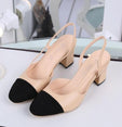 Elegant Square toe High Heel Women Sandals