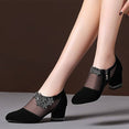 Mesh Breathable Women High Heel Pumps