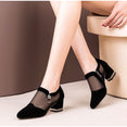 Mesh Breathable Women High Heel Pumps