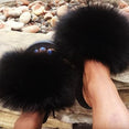 Fluffy Sliders Comfort Fur Furry Slippers