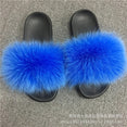 Fluffy Sliders Comfort Fur Furry Slippers