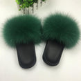 Fluffy Sliders Comfort Fur Furry Slippers