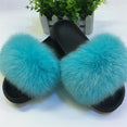 Fluffy Sliders Comfort Fur Furry Slippers