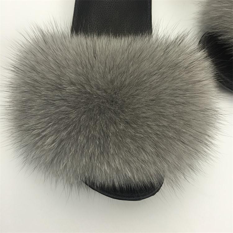 Fluffy Sliders Comfort Fur Furry Slippers