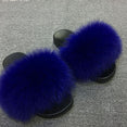 Fluffy Sliders Comfort Fur Furry Slippers