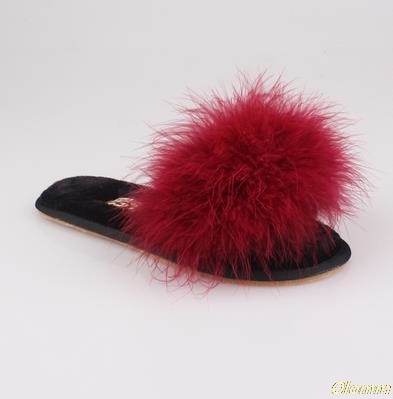 Cotton Plush Slippers Women Slippers