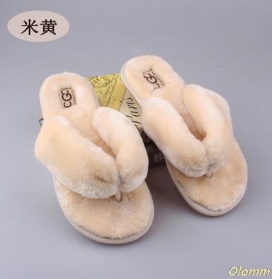 Cotton Plush Slippers Women Slippers