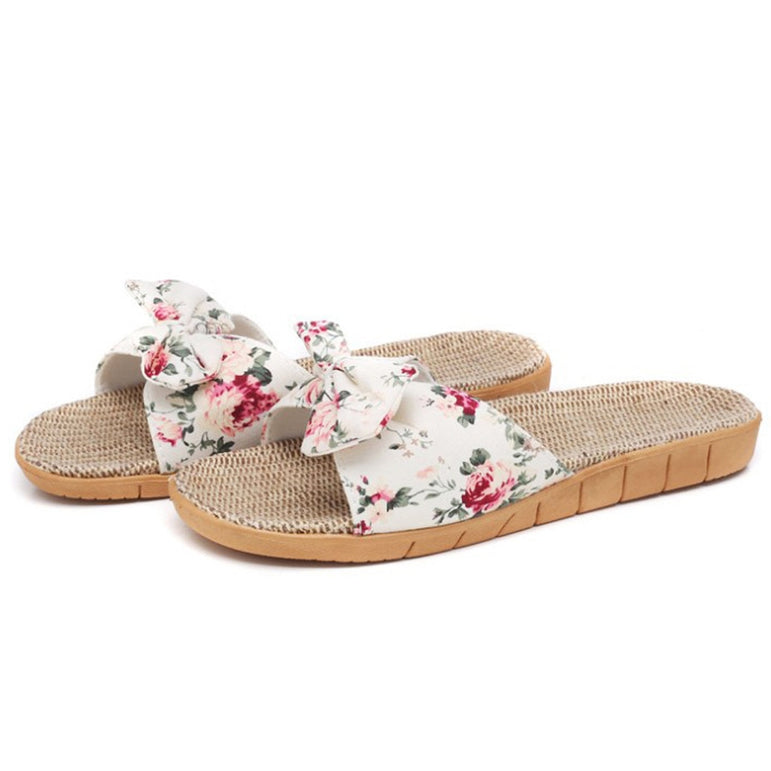 Casual Slip Bohemia Bowknot Slipper