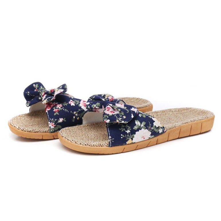 Casual Slip Bohemia Bowknot Slipper