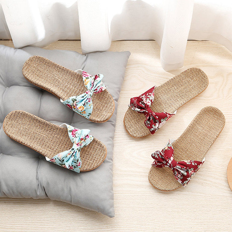 Casual Slip Bohemia Bowknot Slipper