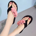 Flower Clip Toe Flip Flops Women Slippers