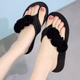 Flower Clip Toe Flip Flops Women Slippers