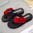 Flower Clip Toe Flip Flops Women Slippers