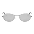 Oval Alloy Frame Retro Sunglasses