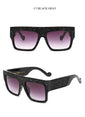 Luxury Crystal Square Oversized Women Sunglasses