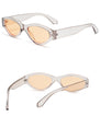 Sexy Oval Transparent Cateye Sunglasses