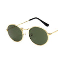 Luxury Retro Oval Sunglasses