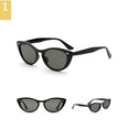 Luxury Cat eye Retro Rivets Sunglasses