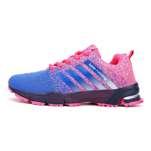 Non slip Wearable Lace up Running Fashion Sneakers