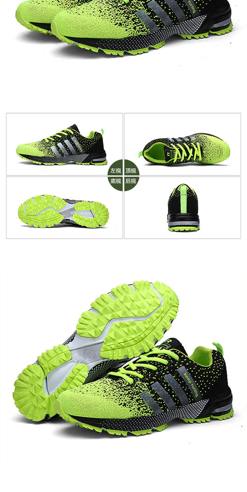 Non slip Wearable Lace up Running Fashion Sneakers