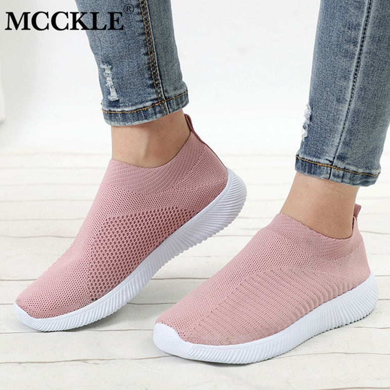 Casual Slip On Air Mesh Soft Shoes Women Sneaker