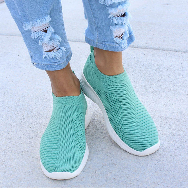 Casual Slip On Air Mesh Soft Shoes Women Sneaker