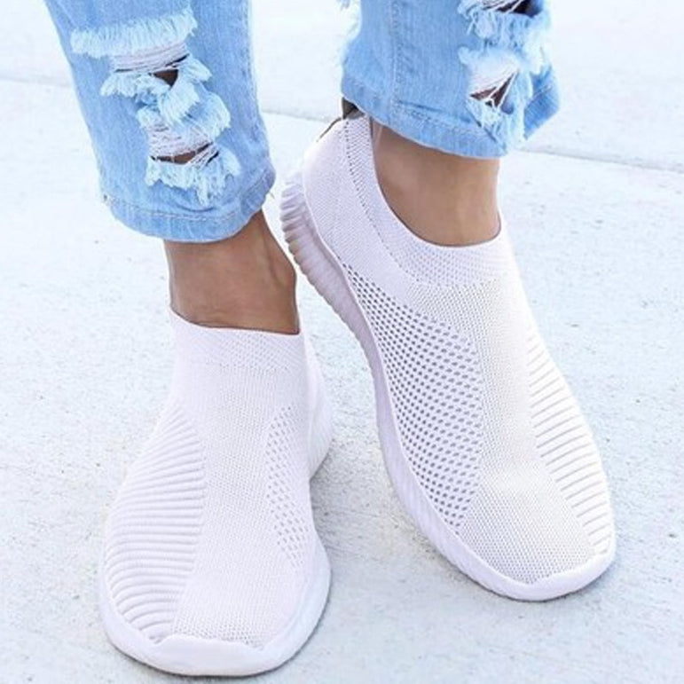 Casual Slip On Air Mesh Soft Shoes Women Sneaker