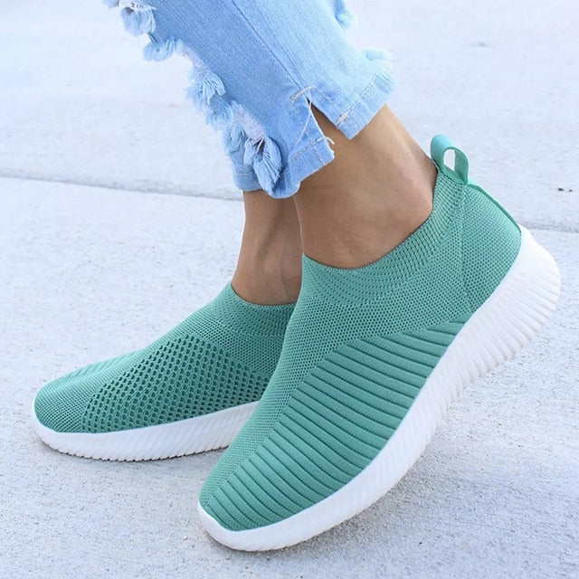 Casual Slip On Air Mesh Soft Shoes Women Sneaker