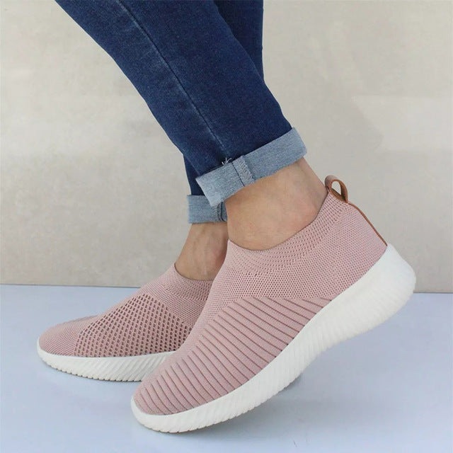 Casual Slip On Air Mesh Soft Shoes Women Sneaker