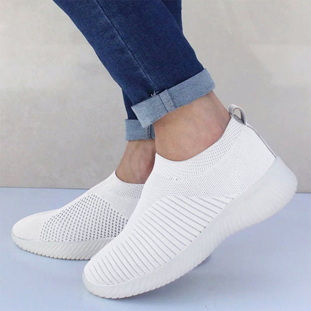 Casual Slip On Air Mesh Soft Shoes Women Sneaker