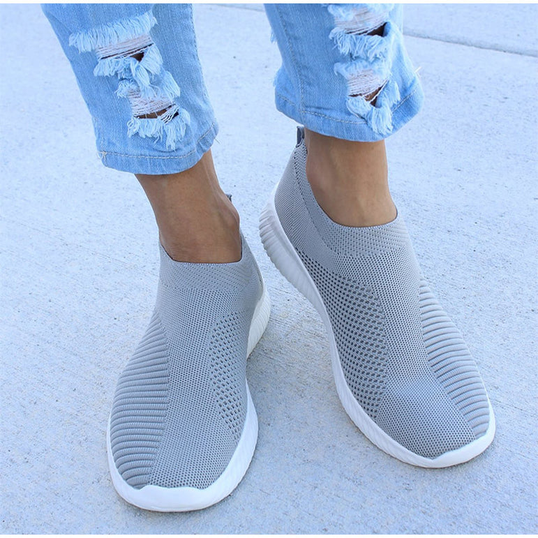 Casual Slip On Air Mesh Soft Shoes Women Sneaker