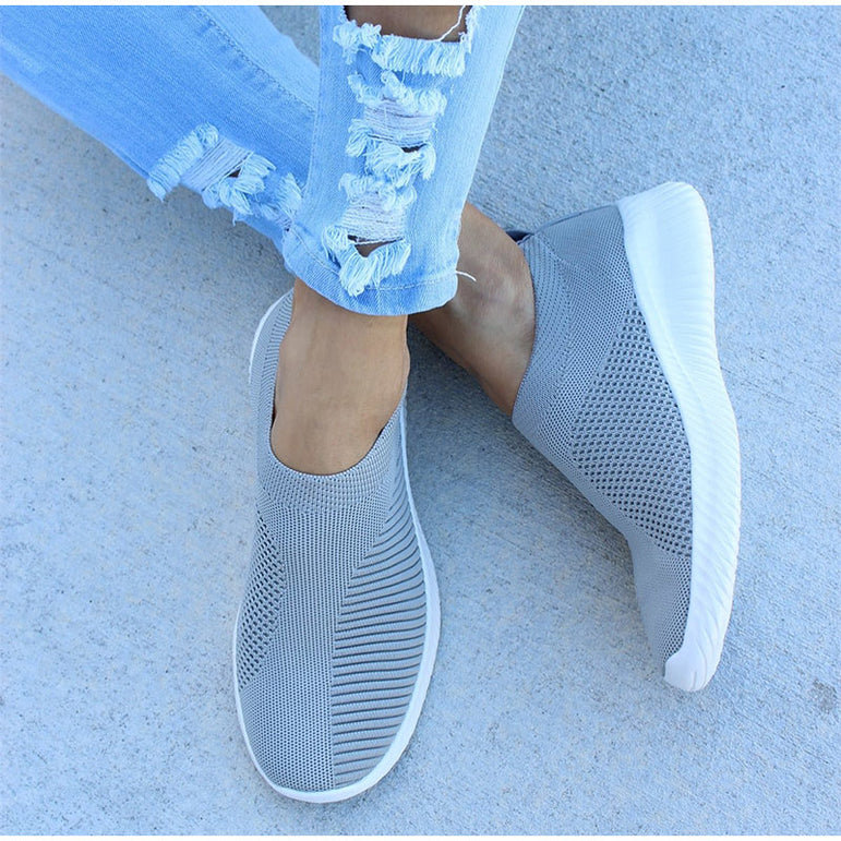 Casual Slip On Air Mesh Soft Shoes Women Sneaker