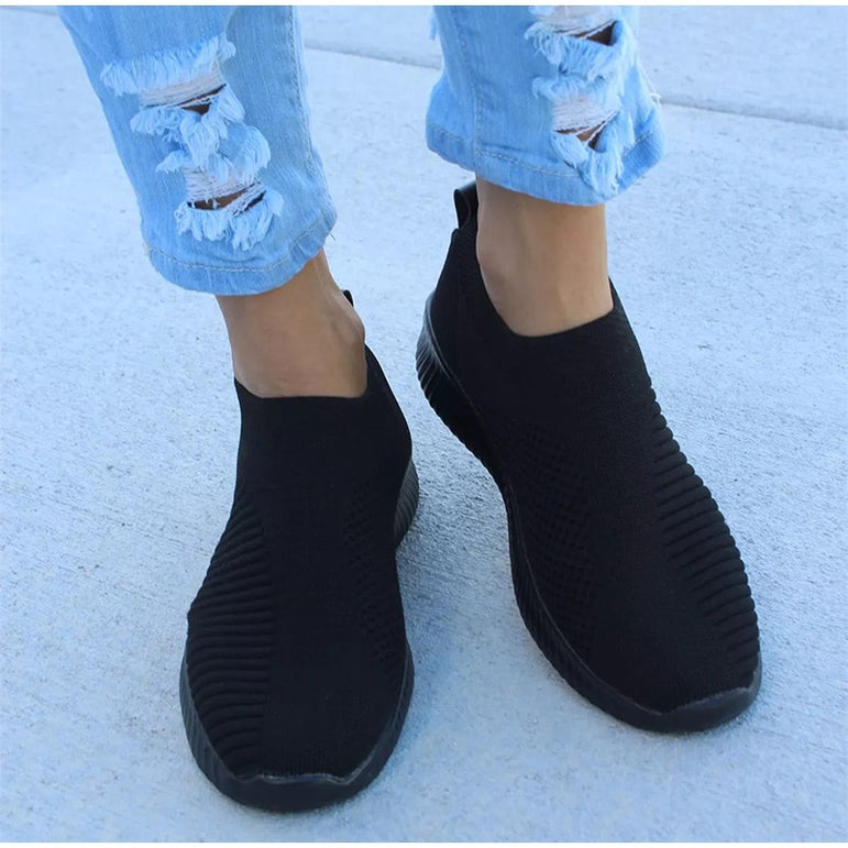 Casual Slip On Air Mesh Soft Shoes Women Sneaker