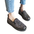 Casual Rhinestones Thick Soled Flat Shoes Sneaker