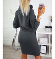 Casual Long Sleeve O Neck Women Dress