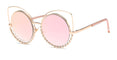 Luxury Cat Eye RunBird Diamond Sunglasses