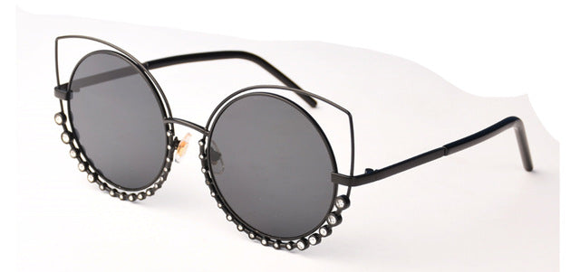 Luxury Cat Eye RunBird Diamond Sunglasses