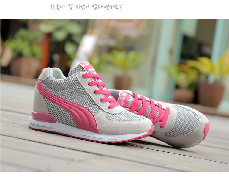 Casual Women Lace Up Platform Sneaker