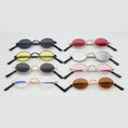 Clear Color Lenses Small Oval Sunglasses